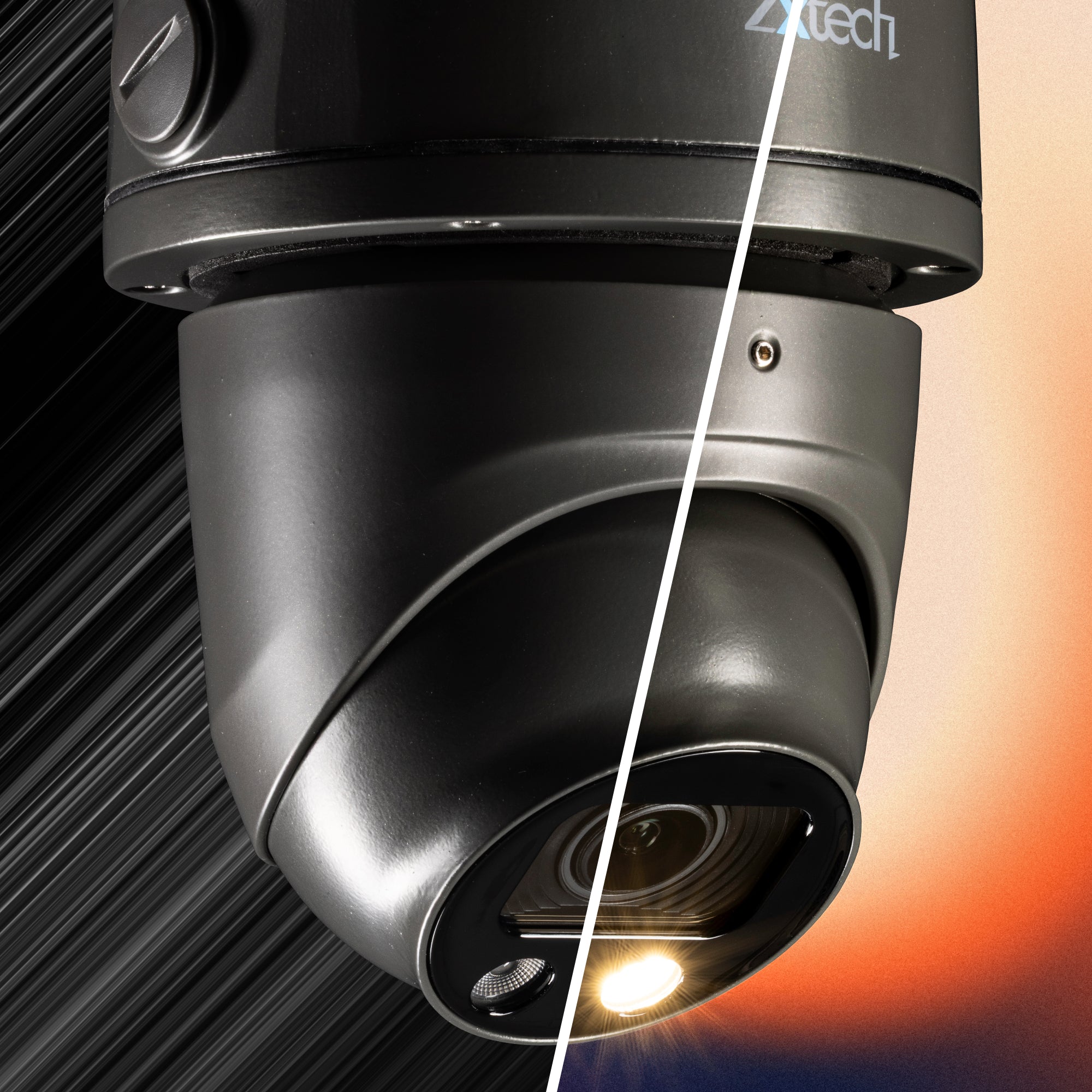 Zxtech Atlas 5MP – 5× Motorised Zoom PoE CCTV Camera with Audio – Pro Fusion Light