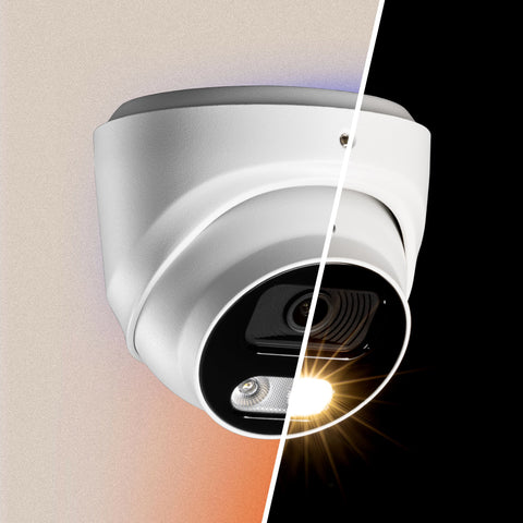 Zxtech 4K MegaValue PoE IP CCTV Camera with Audio | Pro Fusion Light