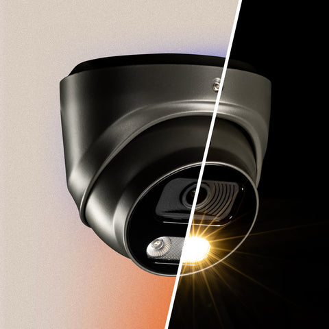 Zxtech 4K MegaValue PoE IP CCTV Camera with Audio | Pro Fusion Light