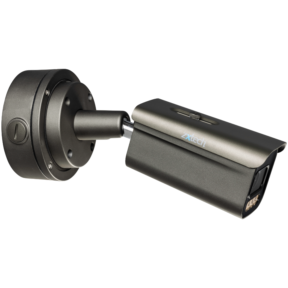 Zxtech Premio 4K (8MP) – 5× Motorised Zoom PoE CCTV Camera – IntenseLED (Enhanced)