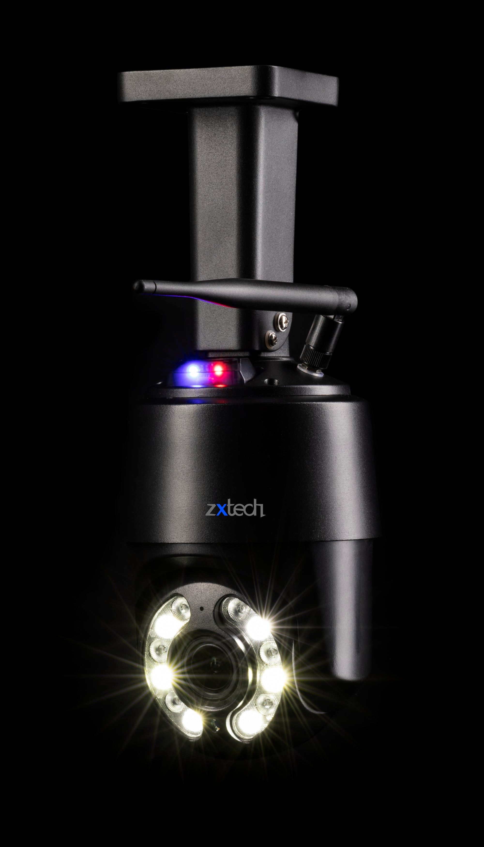 Zxtech PTZ Wireless Security Camera - 4K 10X/5X Optical Zoom Full Colour Night Vision Face Detection Wifi 2-Way Audio SD Indoor/Outdoor