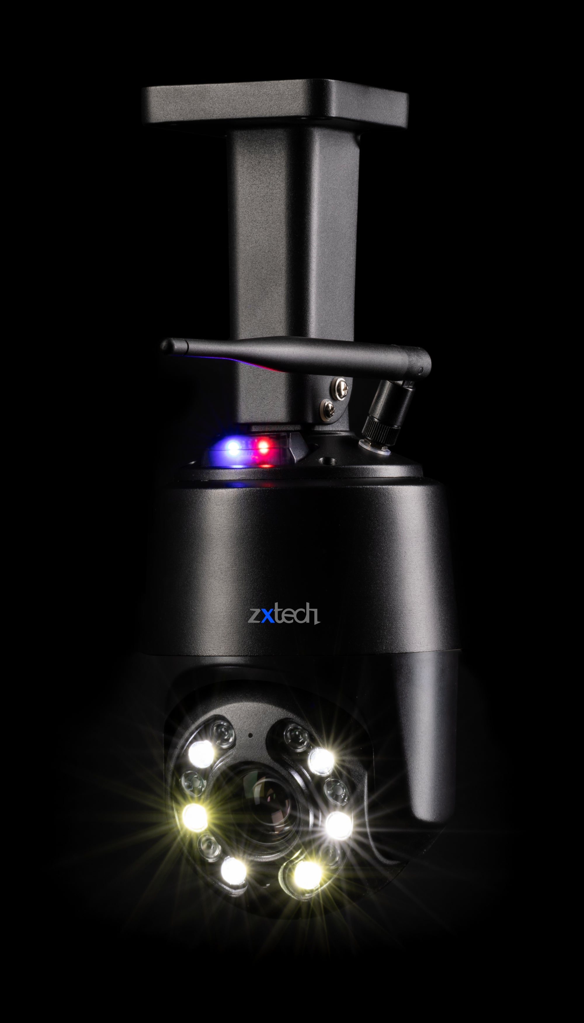 Zxtech PTZ Wireless Security Camera - 4K 10X/5X Optical Zoom Full Colour Night Vision Face Detection Wifi 2-Way Audio SD Indoor/Outdoor