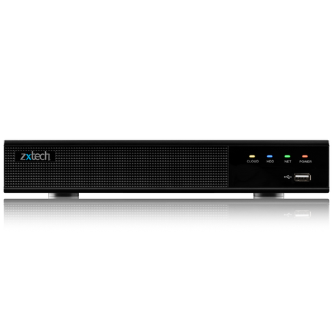 Zxtech Onyx 9 Channel 4-PoE Ports 8MP 4K CCTV High Definition Network Recorder