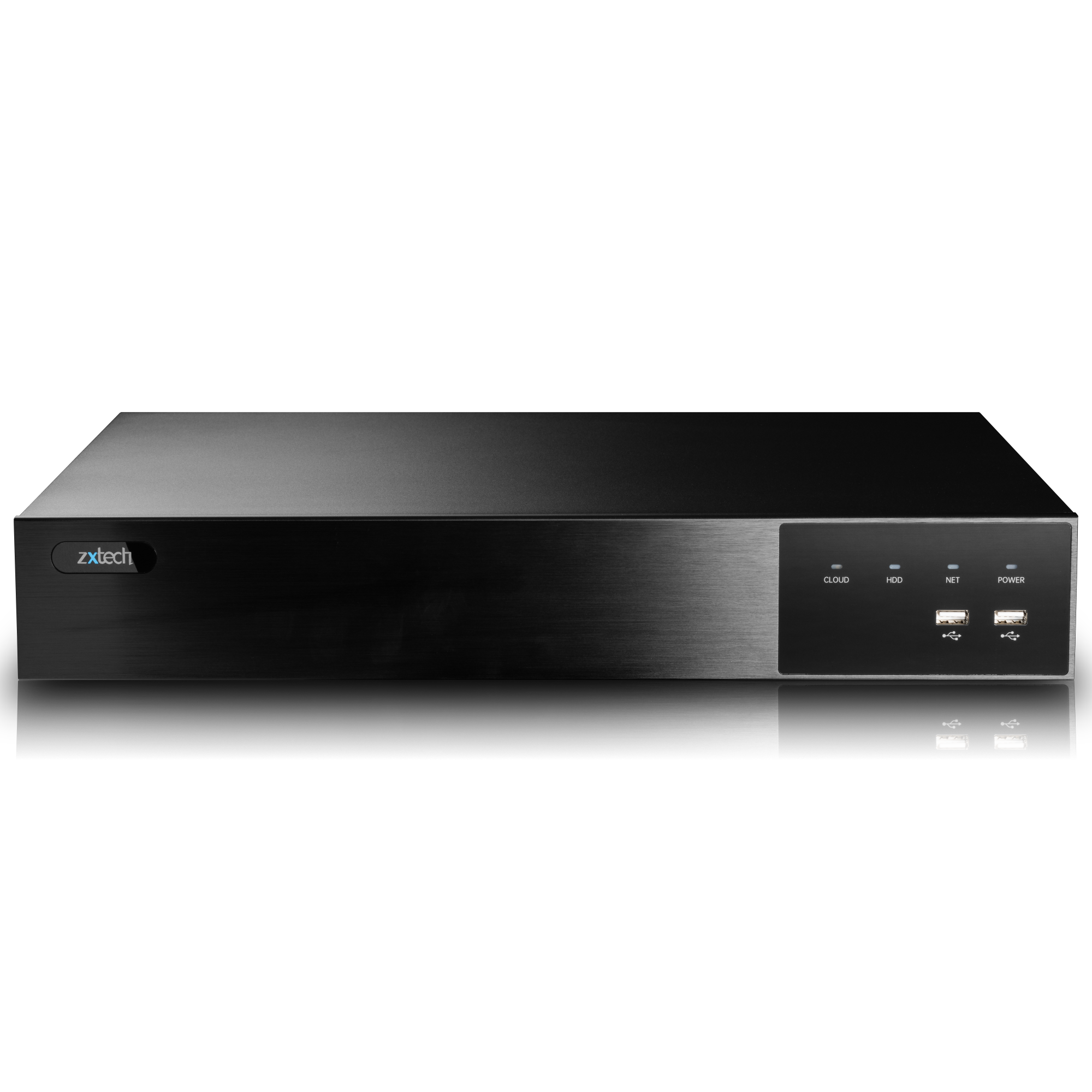 Zxtech Onyx 32CH (24-PoE) 16MP/4K PoE NVR Recorder, 4-Bay 40TB, H.265+, AI Human Detection