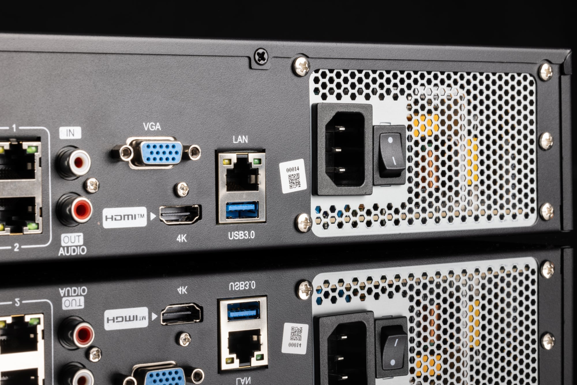 Zxtech Onyx 32CH (24-PoE) 16MP/4K PoE NVR Recorder, 4-Bay 40TB, H.265+, AI Human Detection