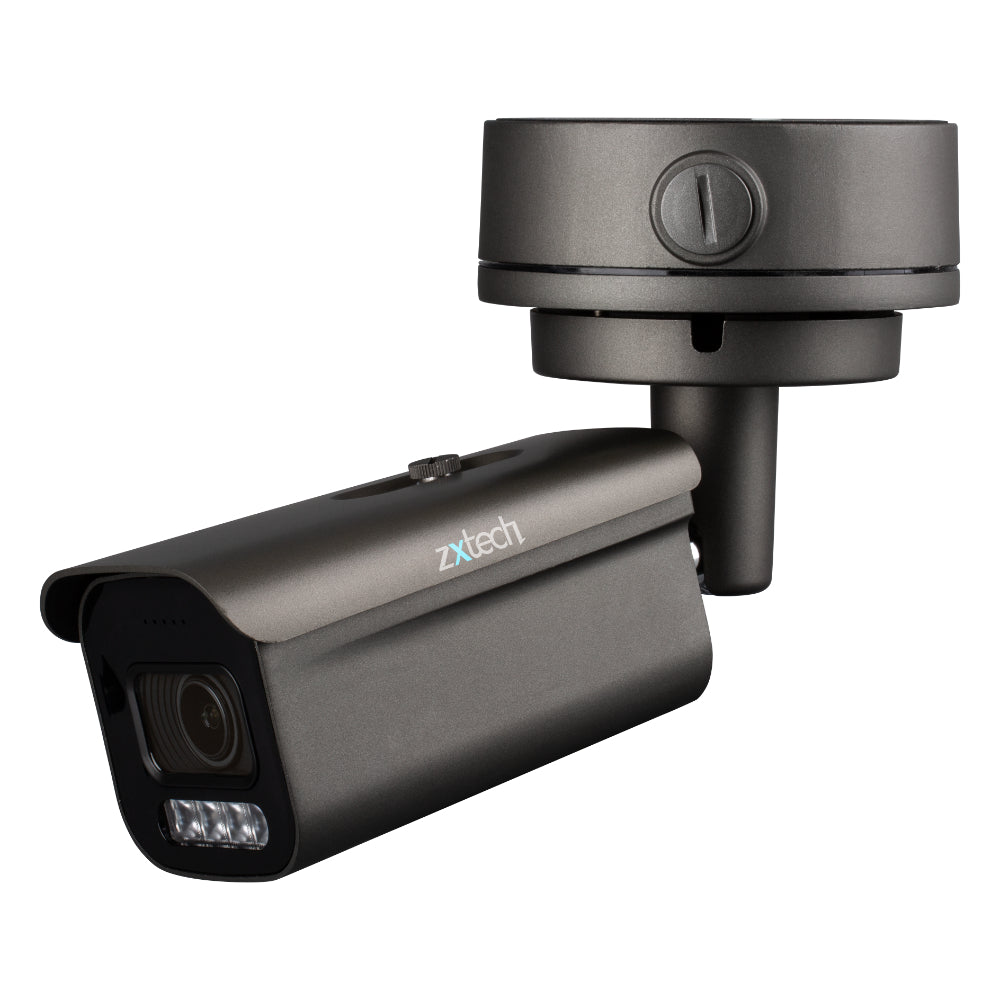 Zxtech Premio 5MP – 5× Motorised Zoom PoE CCTV Camera – Infrared (Enhanced)