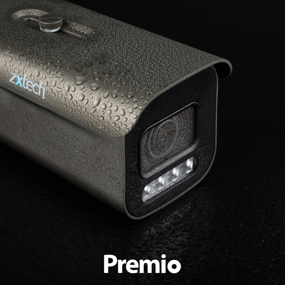 Zxtech Premio 5MP – 5× Motorised Zoom PoE CCTV Camera – Infrared (Enhanced)