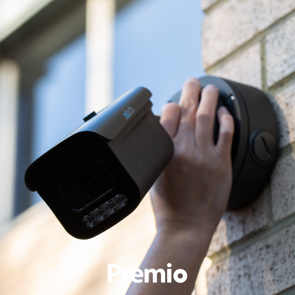 Zxtech Premio 5MP – 5× Motorised Zoom PoE CCTV Camera – Infrared (Enhanced)