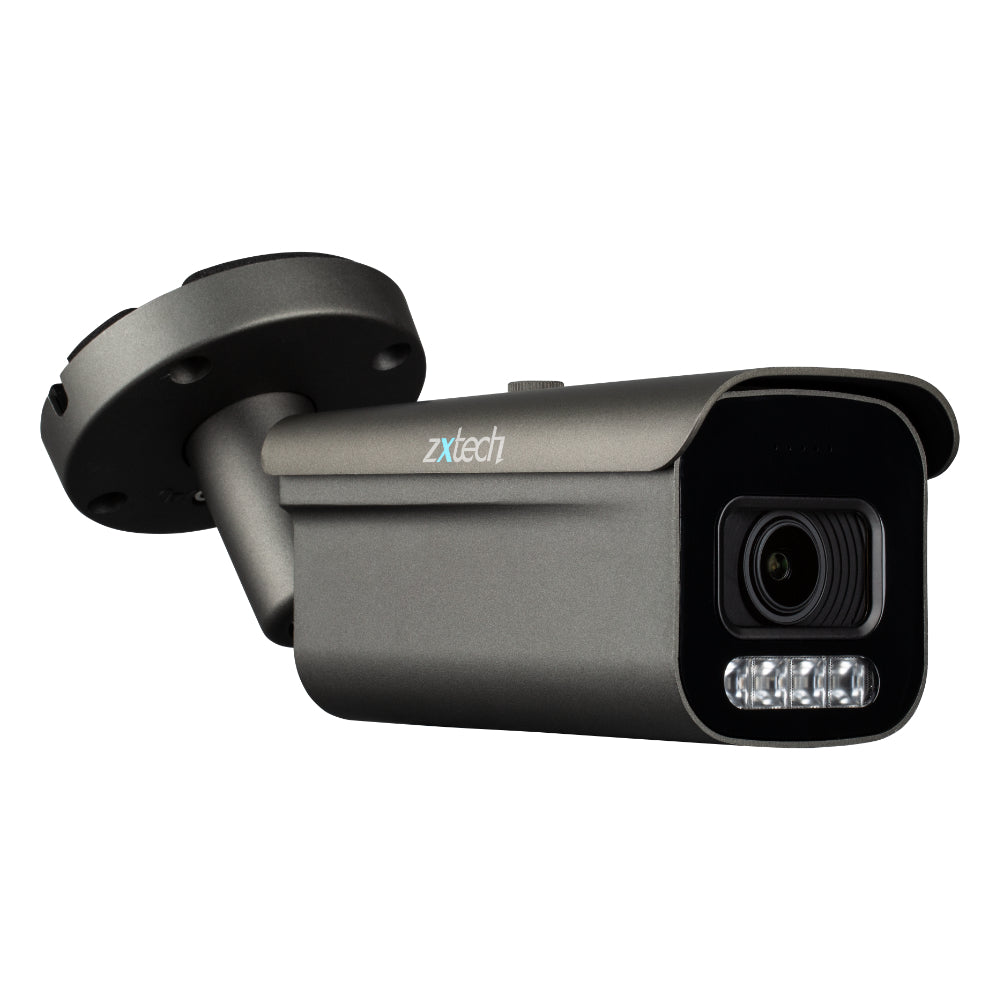Zxtech Premio 5MP – 5× Motorised Zoom PoE CCTV Camera – Infrared (Enhanced)