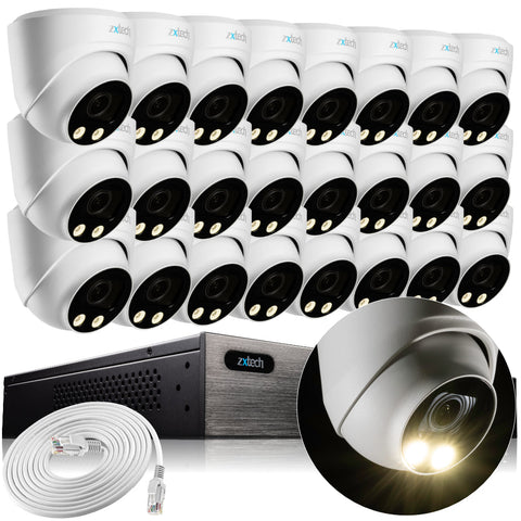 Zxtech Atlas AI 4K/8MP/5MP Auto Zoom Audio PoE IP Security Camera