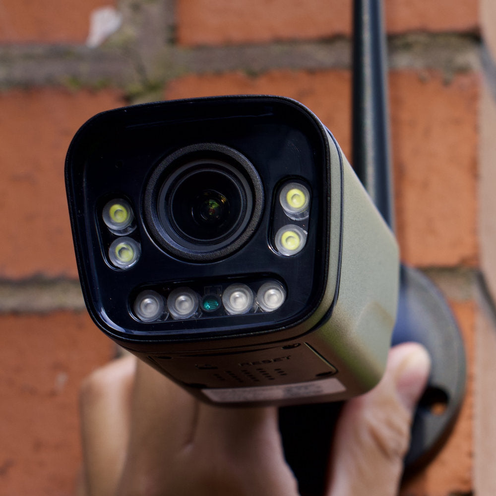 Zxtech 5MP/8MP/4K Wireless CCTV System - 8x WiFi Security Cameras Outdoor 2-Way-Audio Night Vision 9CH Sony Starvis | WF8D9Y