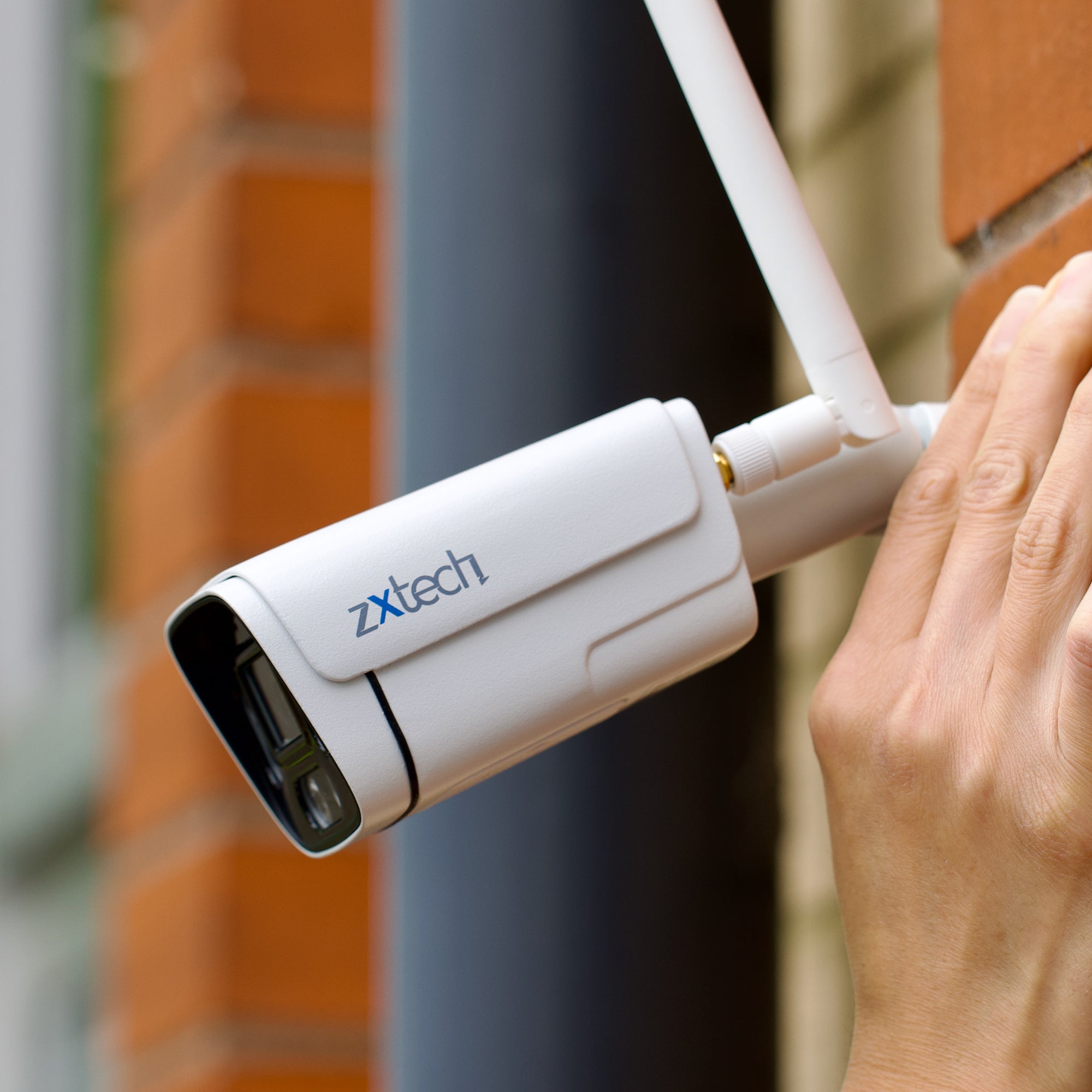 Zxtech 5MP/8MP/4K Wireless CCTV System - 3x WiFi Security Cameras Outdoor 2-Way-Audio Night Vision 9CH Sony Starvis | WF3A9Y