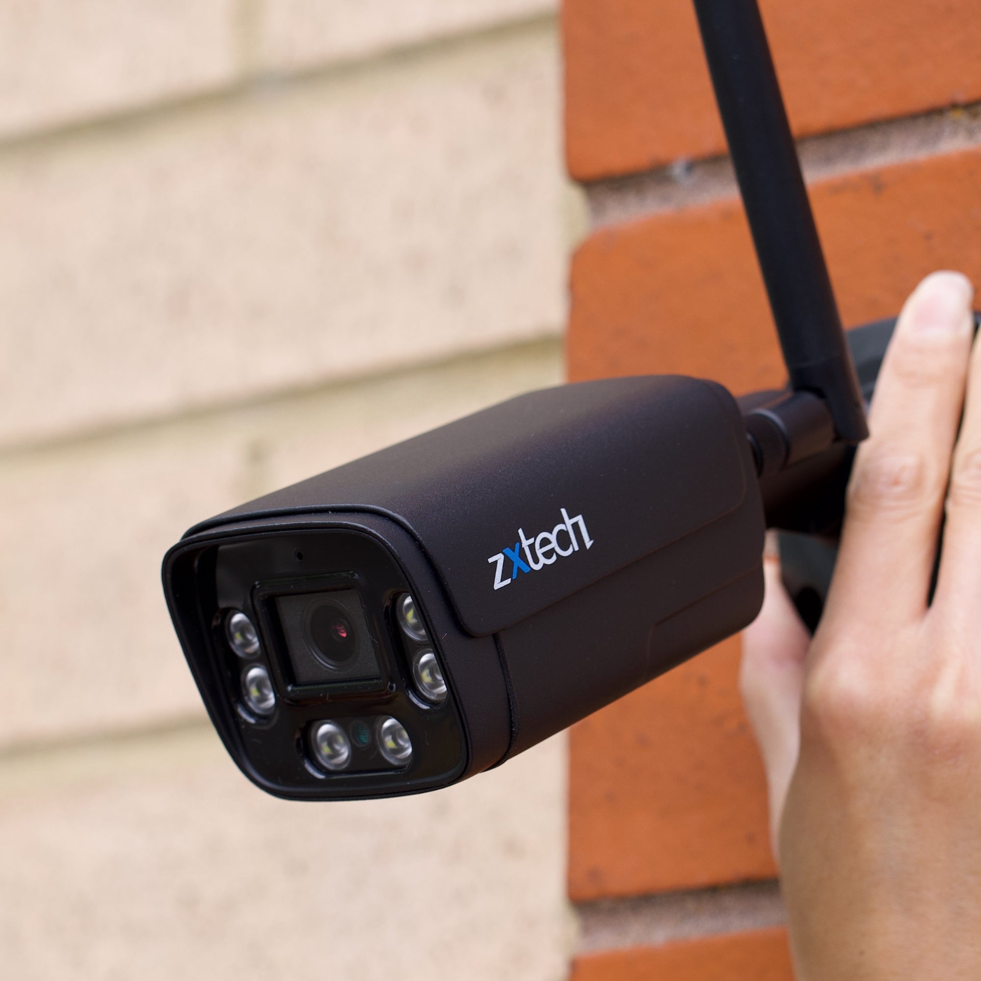 Zxtech 5MP/8MP/4K Wireless CCTV System - 7x WiFi Security Cameras Outdoor 2-Way-Audio Night Vision 9CH Sony Starvis | WF7D9Y