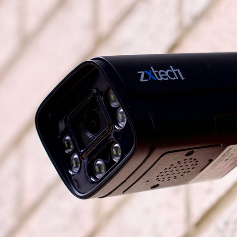 Zxtech 5MP/8MP/4K Wireless CCTV System - 8x WiFi Security Cameras Outdoor 2-Way-Audio Night Vision 9CH Sony Starvis  | WF8D9Y