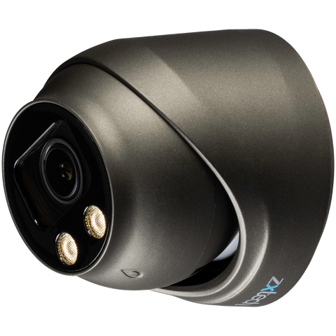 Zxtech Full Colour Night Vision 4K 8MP Dome Auto Zoom PoE IP CCTV AI Camera | Face Recognition 60M LED Sony Starvis