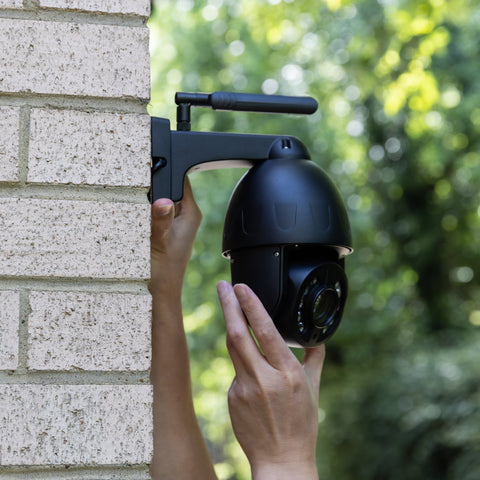 Zxtech Mini PTZ 10X/5X Zoom 5MP Wireless Standalone CCTV Camera