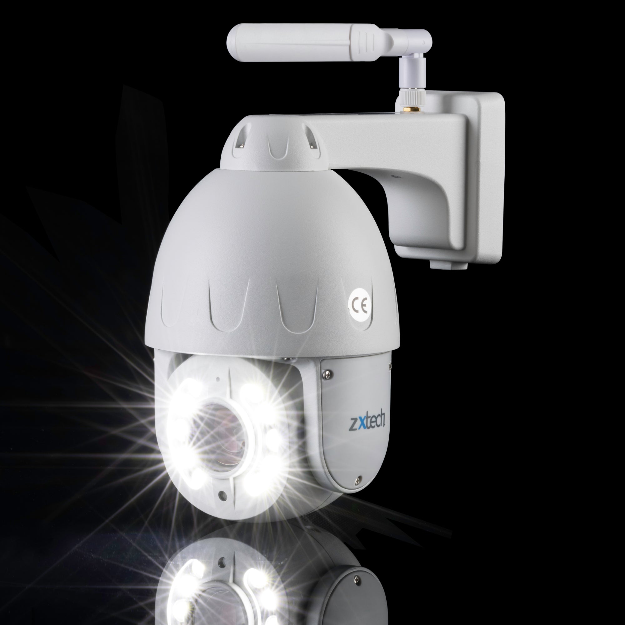 Zxtech Mini PTZ 10X/5X Zoom 5MP Wireless Standalone CCTV Camera