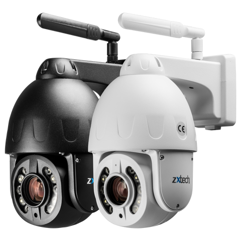 Zxtech Mini PTZ 10X/5X Zoom 5MP Wireless Standalone CCTV Camera