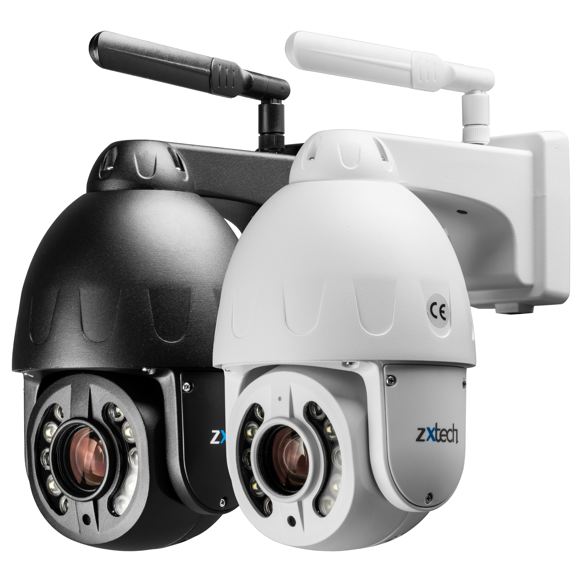 Zxtech Mini PTZ 10X/5X Zoom 5MP Wireless Standalone CCTV Camera