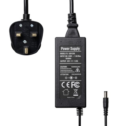 52V PSU for Zxtech PoE NVR Only