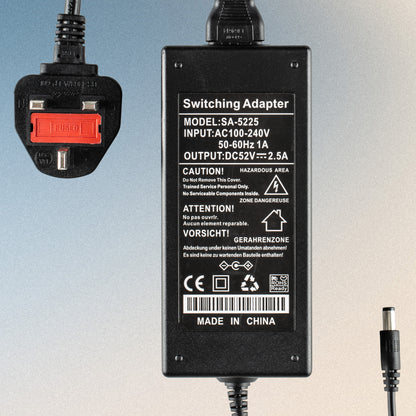 52V PSU for Zxtech PoE NVR Only