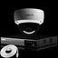 Zxtech IK10 4K PoE CCTV System – 1 x 8 MP Camera with Sony Starvis, Stealth Night Vision & Built‑in Audio for High‑End Interiors | IK1A4Z
