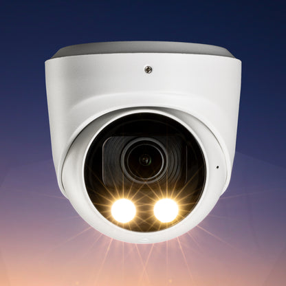 Zxtech Atlas 4K (8MP) – 5× Motorised Zoom PoE CCTV Camera – IntenseLED