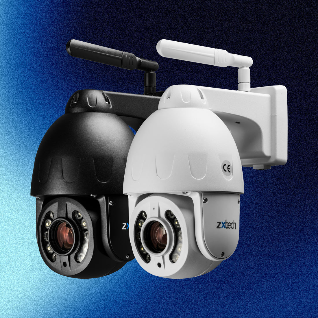 Zxtech Mini PTZ 10X/5X Zoom 5MP Wireless Standalone CCTV Camera