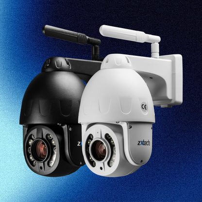 Zxtech Mini PTZ 10X/5X Zoom 5MP Wireless Standalone CCTV Camera