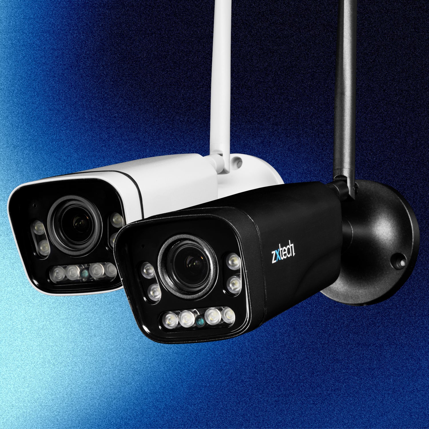 Zxtech 5MP/4K Wireless Security Camera 5X Auto Zoom Colour Night Vision Intense LED Two Way Audio