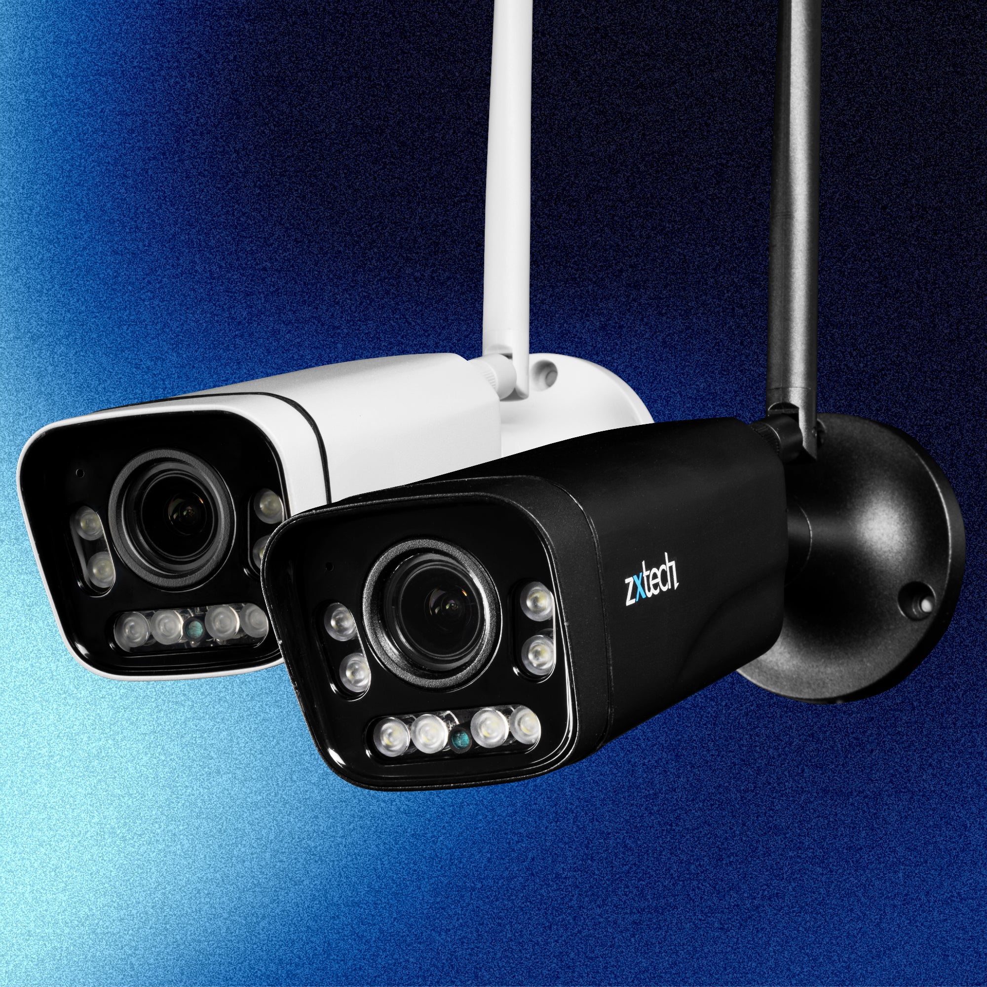 Zxtech 5MP/4K Wireless Security Camera 5X Auto Zoom Colour Night Vision Intense LED Two Way Audio