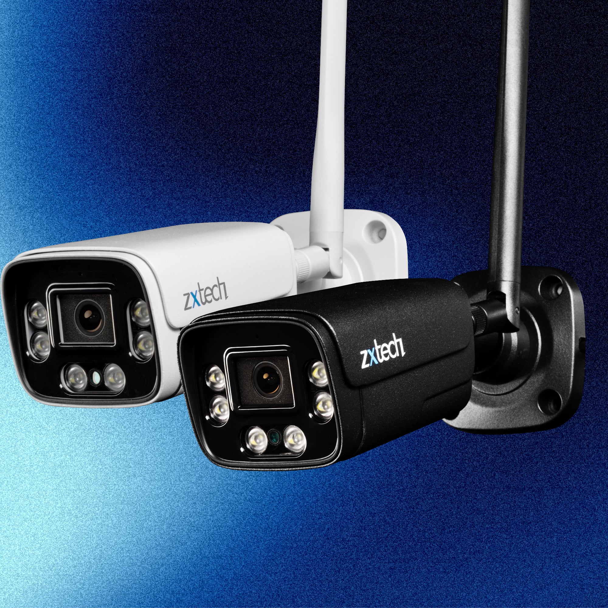 Zxtech Wireless Outdoor 5MP/4K 30M Night Vision Motion Detection CCTV Camera