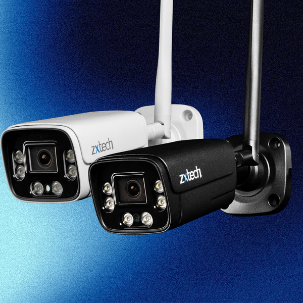 Zxtech Wireless Outdoor 5MP/4K 30M Night Vision Motion Detection CCTV Camera