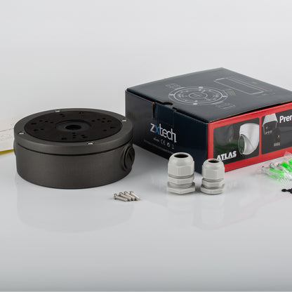 Zxtech Metal CCTV Junction Box Bracket for Atlas &amp; Premio Cameras