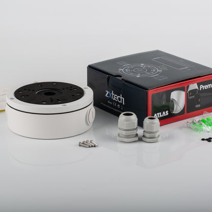 Zxtech Metal CCTV Junction Box Bracket for Atlas &amp; Premio Cameras