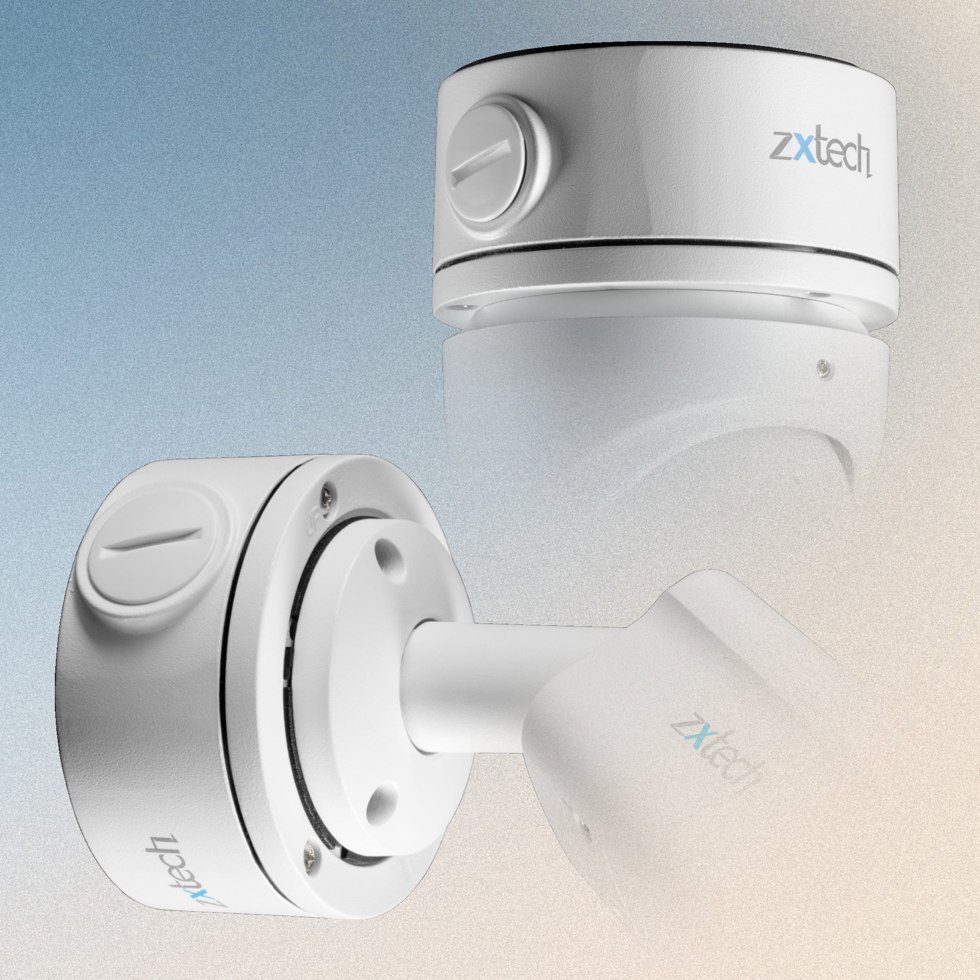 Zxtech Metal CCTV Junction Box Bracket for MegaValue &amp; BabyBullet Cameras