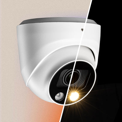 Zxtech Atlas 5MP – 5× Motorised Zoom PoE CCTV Camera with Audio – Pro Fusion Light