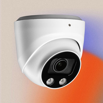 Zxtech Atlas 4K (8MP) – 5× Motorised Zoom PoE CCTV Camera with Audio – Pro Fusion Light