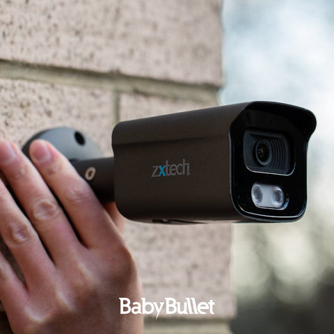 Zxtech BabyBullet AI 4K/8MP/5MP Built-in Mic PoE IP Security Camera