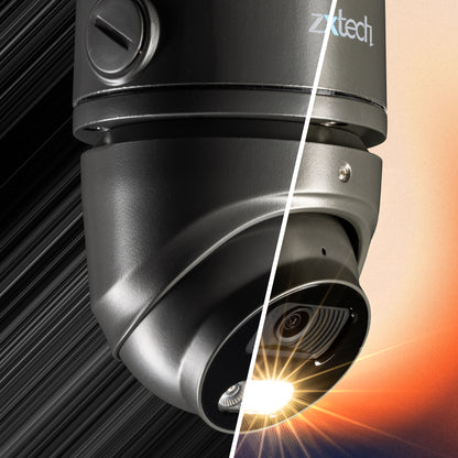 Zxtech MegaValue 5MP – PoE CCTV Camera with Audio – Pro Fusion Light