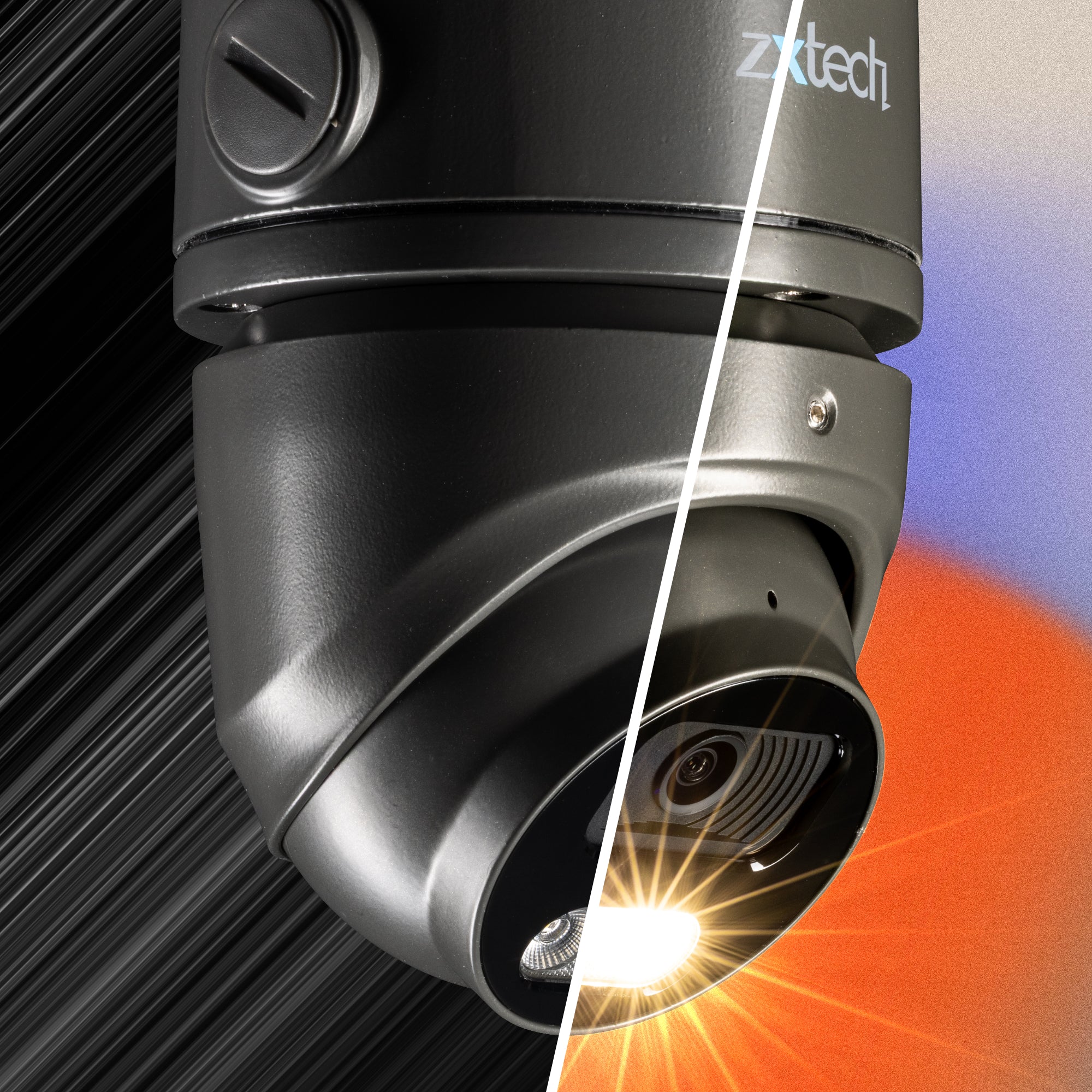 Zxtech MegaValue 4K (8MP) PoE CCTV Camera with Audio – Pro Fusion