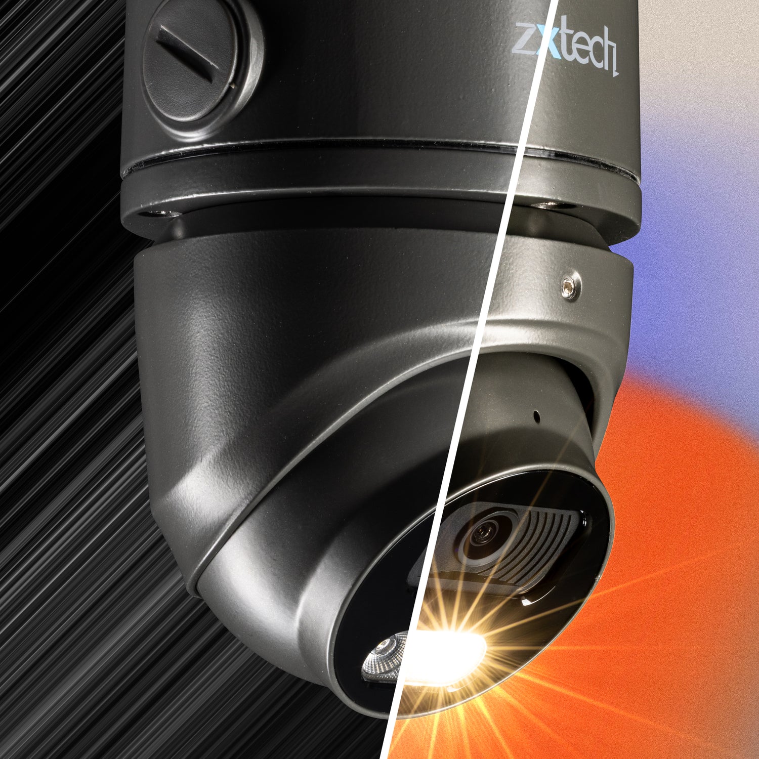 Zxtech MegaValue 4K (8MP) – PoE CCTV Camera with Audio – Pro Fusion Light