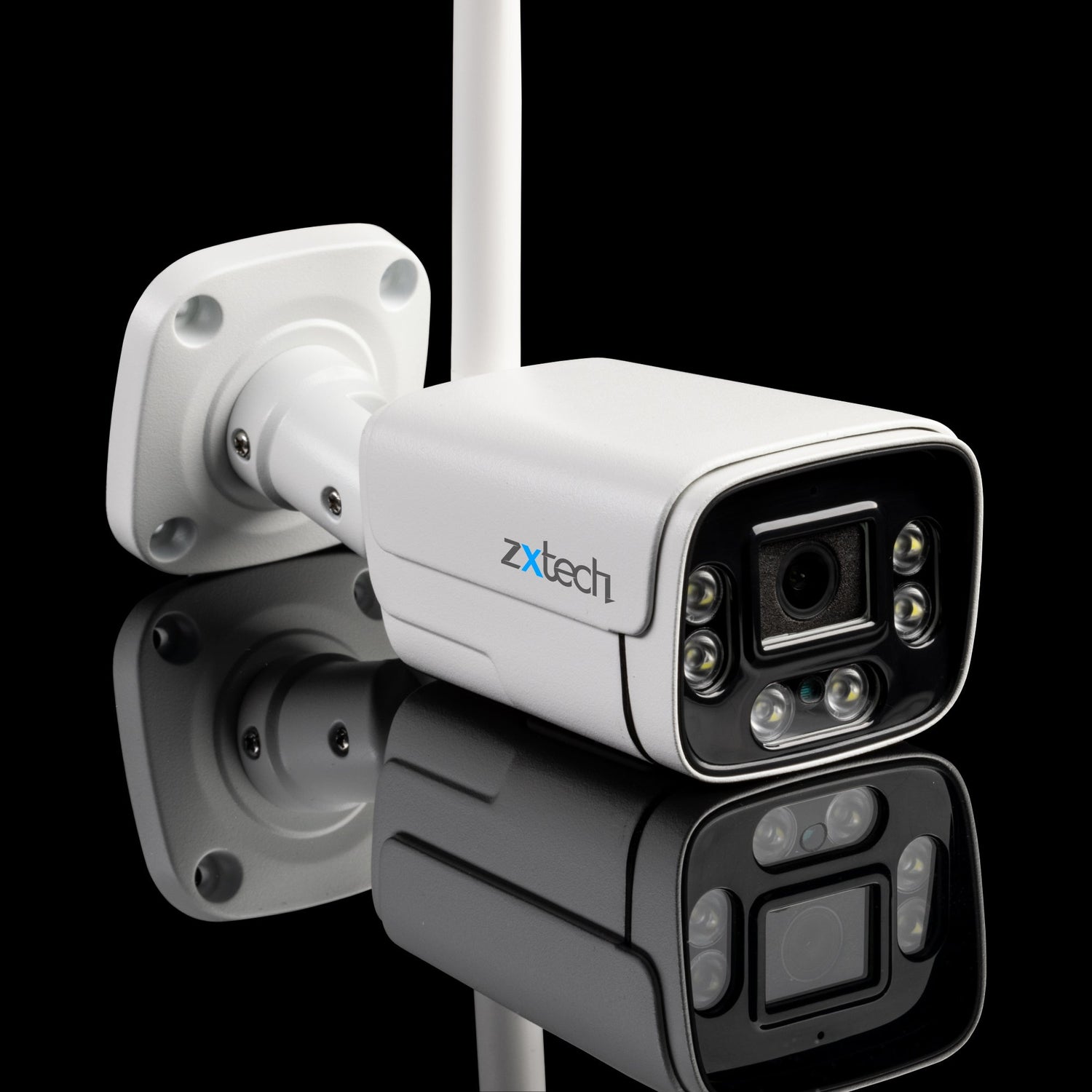 Zxtech 5MP/8MP/4K Wireless CCTV System - 6x WiFi Security Cameras Outdoor 2-Way-Audio Night Vision 9CH Sony Starvis  | WF6A9Y