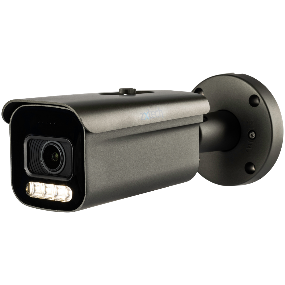 Zxtech Premio 4K (8MP) – 5× Motorised Zoom PoE CCTV Camera – IntenseLED (Enhanced)