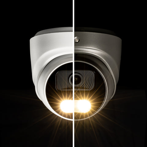 Zxtech F1.0 MegaValue Intense LED AI 4K Face Detection Built-in Mic 2.8mm PoE IP Security Camera