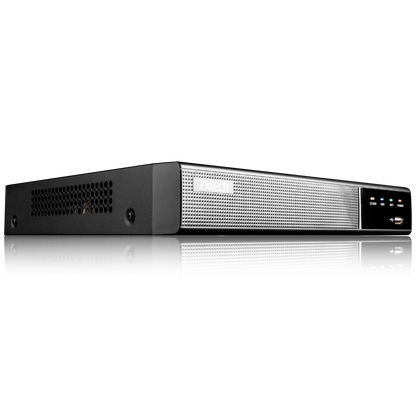 Zxtech Onyx 9CH (4-PoE) 12MP/4K PoE NVR Recorder, 1-Bay 10TB, H.265+, AI Human Detection