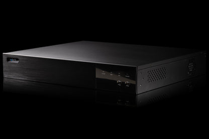 Zxtech Onyx 32CH (24-PoE) 16MP/4K PoE NVR Recorder, 4-Bay 40TB, H.265+, AI Human Detection