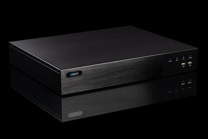 Zxtech Onyx 32CH (24-PoE) 16MP/4K PoE NVR Recorder, 4-Bay 40TB, H.265+, AI Human Detection