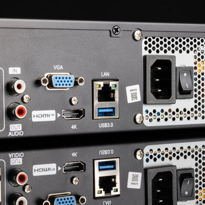 24 Channel PoE NVR with Audio Video HDMI Alarm Ports