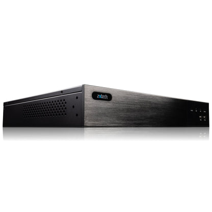 Zxtech Onyx 32CH (24-PoE) 16MP/4K PoE NVR Recorder, 4-Bay 40TB, H.265+, AI Human Detection
